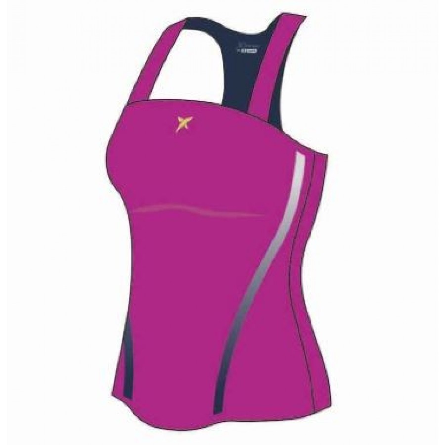 Viola di Drop Shot Morgana camicia PADELPOINT Viola di Drop Shot Morgana camicia