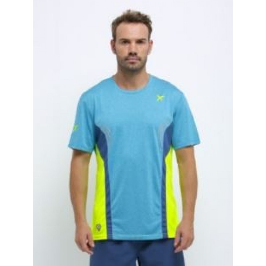 T-SHIRT DROP SHOT VERSUS PADDLE BLU ABBIGLIAMENTO PADELPOINT T-SHIRT DROP SHOT VERSUS PADDLE BLU ABBIGLIAMENTO