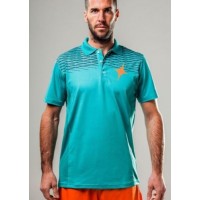 Abbigliamento tennis paddle POLO Green Grid PADELPOINT Abbigliamento tennis paddle POLO Green Grid