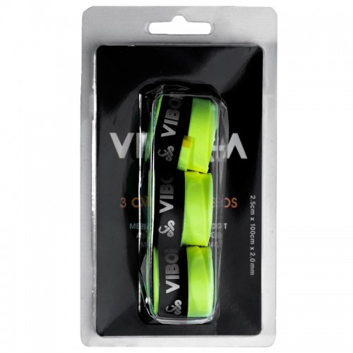 Blister Vibora Pro Liso Amarillo Fluor 3 Overgrip
