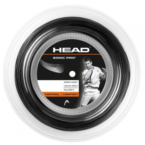 Mulinello da 200 m Head Sonic Pro 1,30 mm nero