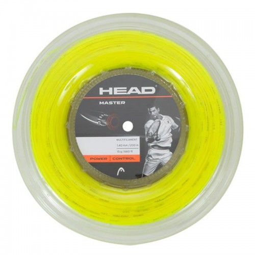 200m Bobina di corde Head Master 1.40mm Giallo