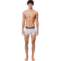 Lacoste Casual Gray Vigore Boxers 3 Units  Offer + Cheap