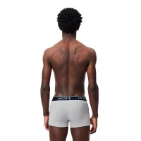 Lacoste Gray Vigore Boxers 3 Units  Offer + Cheap