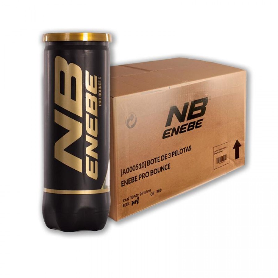 Cajon 72 Palline - 24 Vasi da 3 unita - Enebe Pro Bounce S PADELPOINT Cajon 72 Palline - 24 Vasi da 3 unita - Enebe Pro Bounce S
