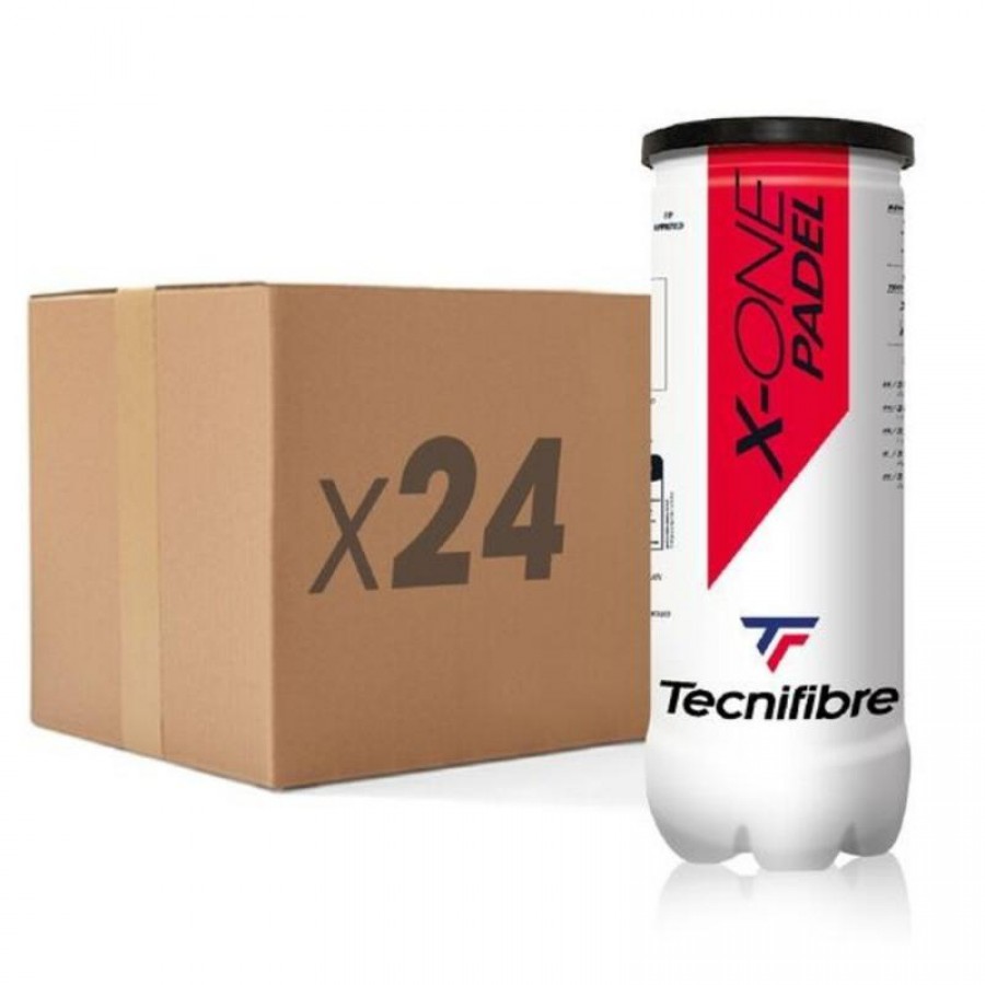 Cajon 72 Pelotas - 24 Schede da 3 pezzi - Tecnifibre Padel X-One PADELPOINT Cajon 72 Pelotas - 24 Schede da 3 pezzi - Tecnifibre Padel X-One