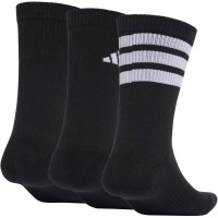 Adidas Logo Noir Chaussettes 3 Paires