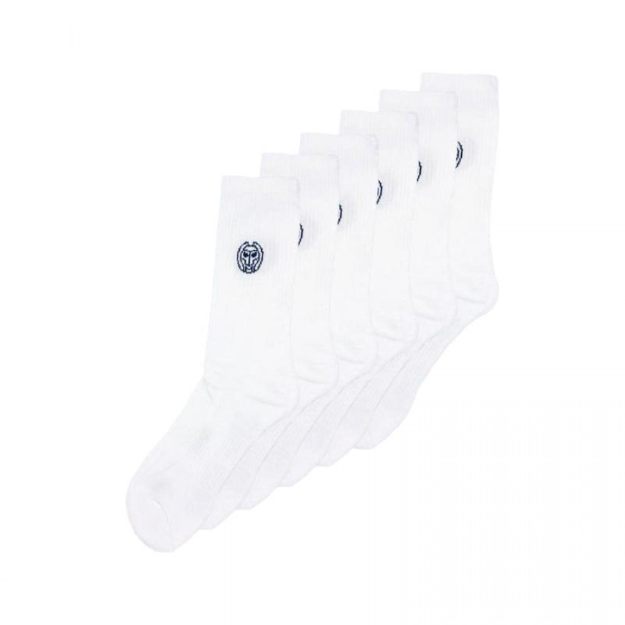 Calcetines Bidi Badu Don Carlito Crew Move Blanco 6 Pares PADELPOINT Calcetines Bidi Badu Don Carlito Crew Move Blanco 6 Pares