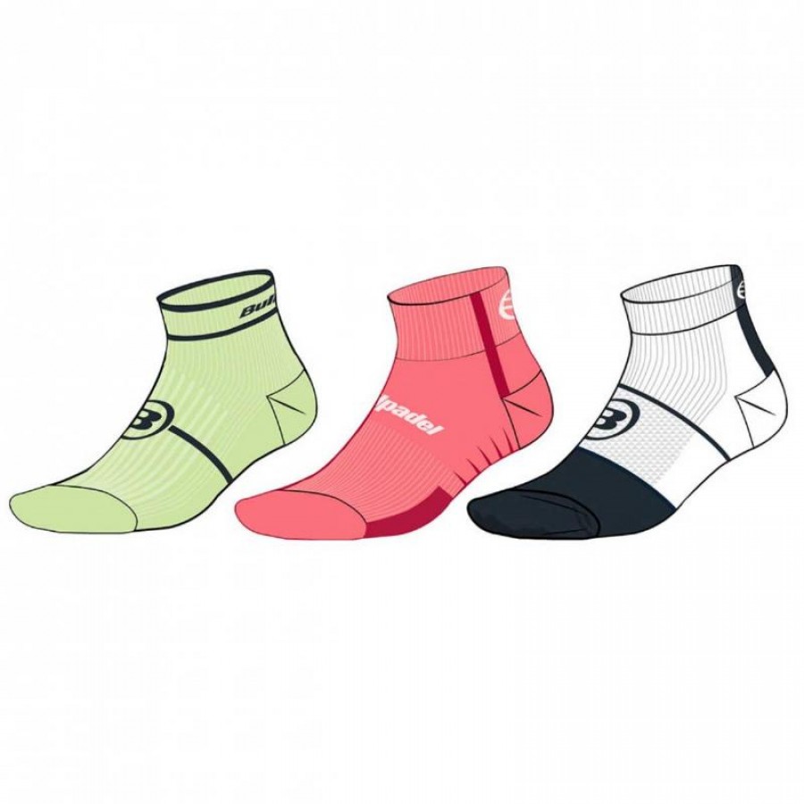 Bullpadel BP2402 Socks 3 Pairs  Offer + Cheap