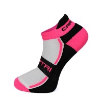 Cartri Slash Crew Calze Fucsia Bianche 1 Paio PADELPOINT Cartri Slash Crew Calze Fucsia Bianche 1 Paio