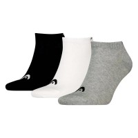 Head All Sports Sneaker Black White Gray Socks 3 Pairs  Offer + Cheap