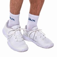 Siux Reveal Chaussettes mi-mollet blanc aigue-marine 2 paires