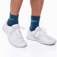 Siux Reveal Chaussettes mi-mollet blanc aigue-marine 2 paires