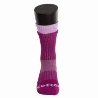 Chaussettes doubles violettes Softee 1 paire