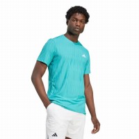 Adidas Freelift Teal Blue T-Shirt  Offer + Cheap