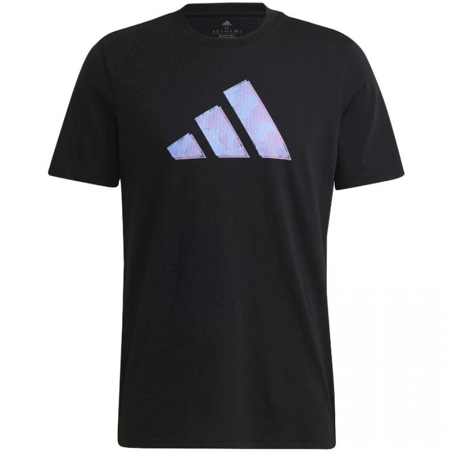 Adidas Tennis AO Graphic Black T-Shirt  Offer + Cheap