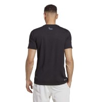 Adidas Tennis AO Graphic Black T-Shirt  Offer + Cheap