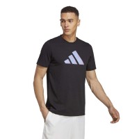 Adidas Tennis AO Graphic Black T-Shirt  Offer + Cheap