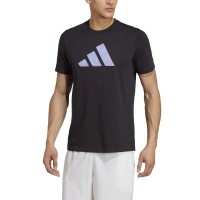 Adidas Tennis AO Graphic Black T-Shirt  Offer + Cheap