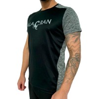 Alacran Elite T-shirt Noir Gris PADELPOINT Alacran Elite T-shirt Noir Gris