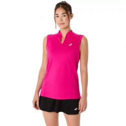 Camiseta Rosa Feminina da Asics Court