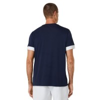 T-shirt Asics Court SS Marino Bianco