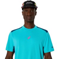 Camiseta Asics Padel Court SS Top Aqua  Offer + Cheap