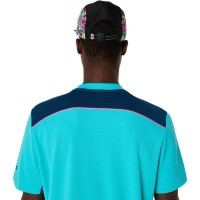 Camiseta Asics Padel Court SS Top Aqua  Offer + Cheap