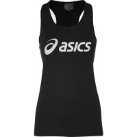 Camiseta Asics Silver Negro Mujer