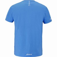 Camiseta Babolat Exercise Message Azul