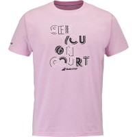 Messaggio dell''esercizio Camiseta Babolat Rosa