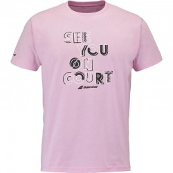 Messaggio dell''esercizio Camiseta Babolat Rosa