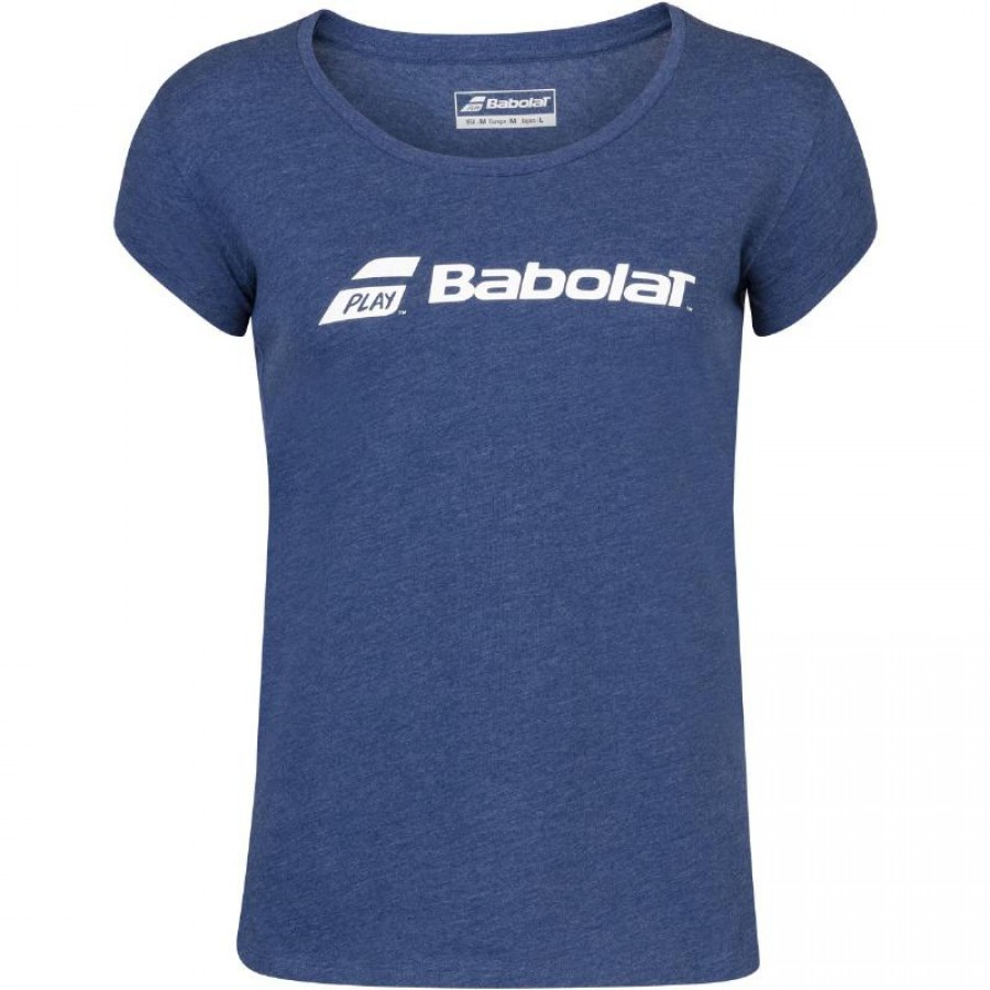 Esercizio BabolatTee Navy Blue T-Shirt Donna PADELPOINT Esercizio BabolatTee Navy Blue T-Shirt Donna