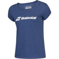Esercizio BabolatTee Navy Blue T-Shirt Donna PADELPOINT Esercizio BabolatTee Navy Blue T-Shirt Donna