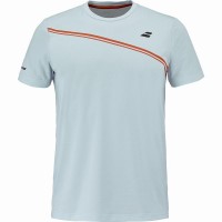 Camiseta Babolat Play Crew Col Azul Claro Junior