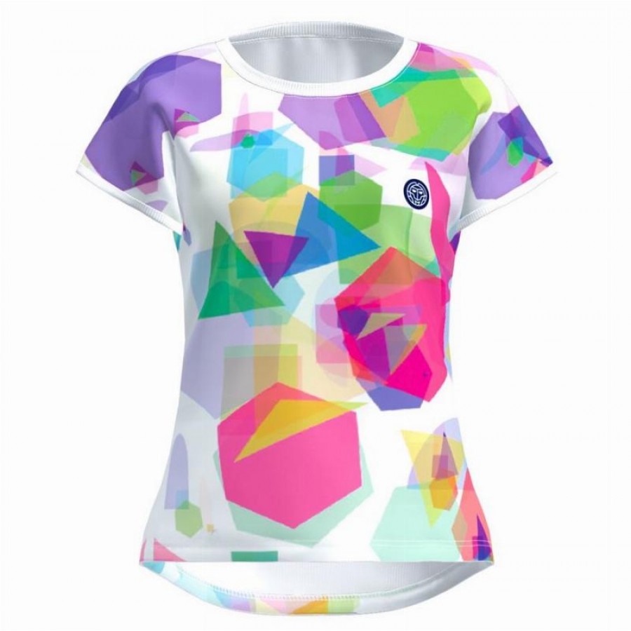 Bidi Badu Kaleido Capsleeve White Mix Women''s T-Shirt  Offer + Cheap