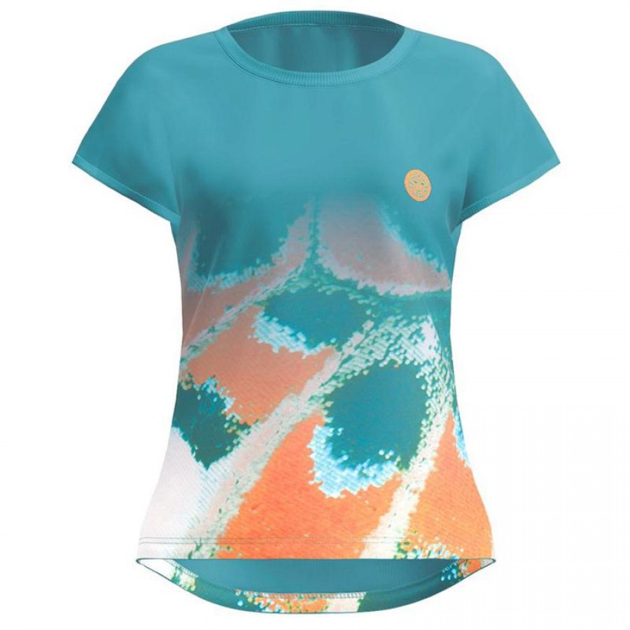 Bidi Badu Melbourne Capsleeve Petroleum T-Shirt Orange Women  Offer + Cheap