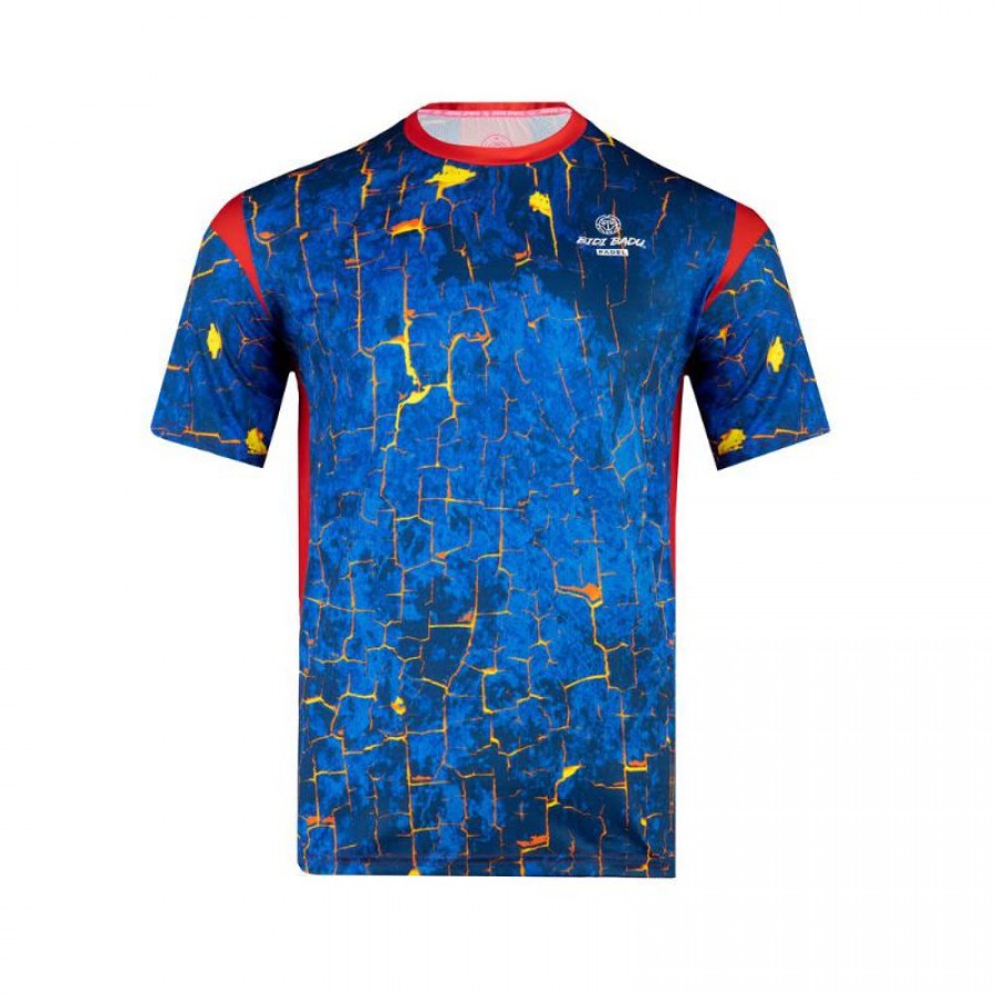 T-shirt Bidi Badu Padel Themba Rosso Blu PADELPOINT T-shirt Bidi Badu Padel Themba Rosso Blu