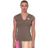 Camiseta Bidi Badu Spectrum V-Neck Marron Mujer  Offer + Cheap