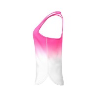 Bidi Badu Tank T-Shirt Gradiant Pink White Junior  Offer + Cheap