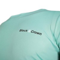 Maglietta nera Crown Inca Verde Acqua PADELPOINT Maglietta nera Crown Inca Verde Acqua