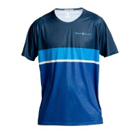 T-Shirt Blu Porvo Corona Nera PADELPOINT T-Shirt Blu Porvo Corona Nera