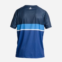 T-Shirt Blu Porvo Corona Nera PADELPOINT T-Shirt Blu Porvo Corona Nera