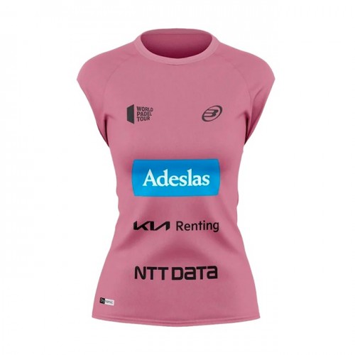 Bullpadel T-shirt Alejandra Salazar WPT Roete Uva Setacciato