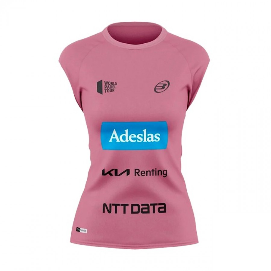 Bullpadel T-shirt Alejandra Salazar WPT Roete Uva Setacciato PADELPOINT Bullpadel T-shirt Alejandra Salazar WPT Roete Uva Setacciato