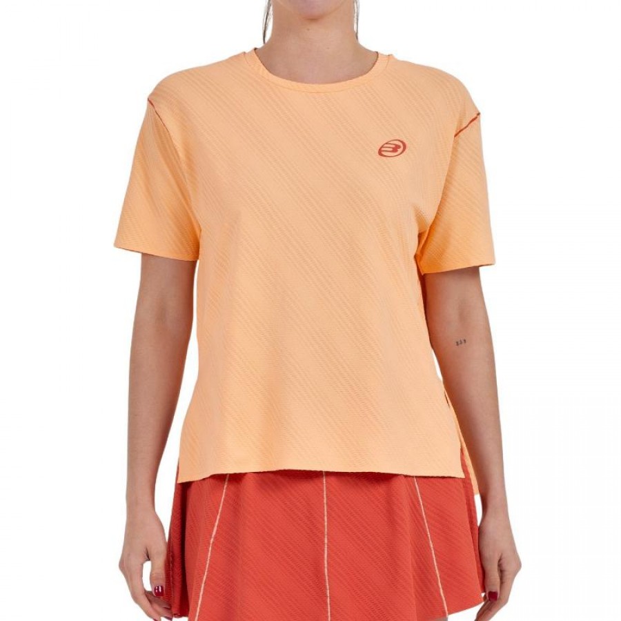 T-shirt arancione pastello Bullpadel Almoin