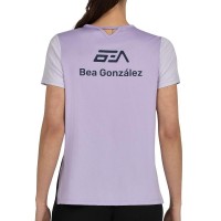 Bullpadel Bea Gonzalez 26V camiseta roxa pastel