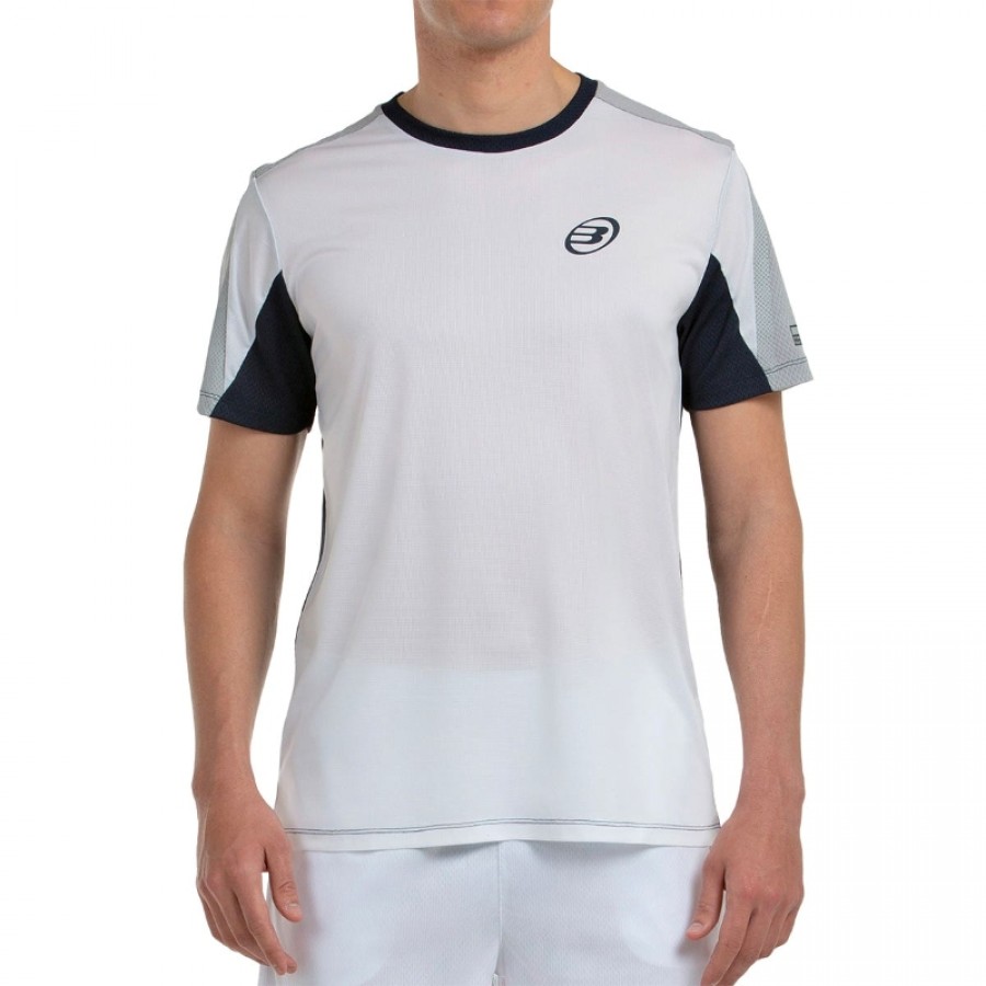 Bullpadel Brego White T-Shirt  Offer + Cheap