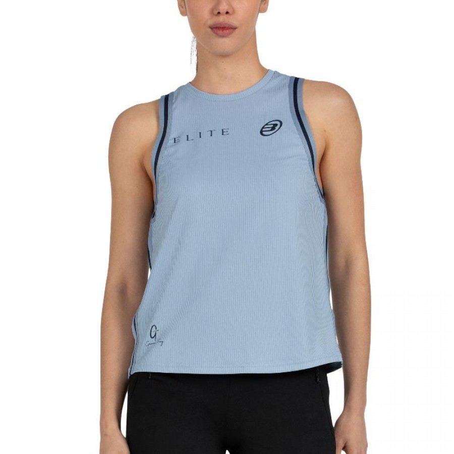 Camiseta Bullpadel Gemma Triay 26V Steel Blue