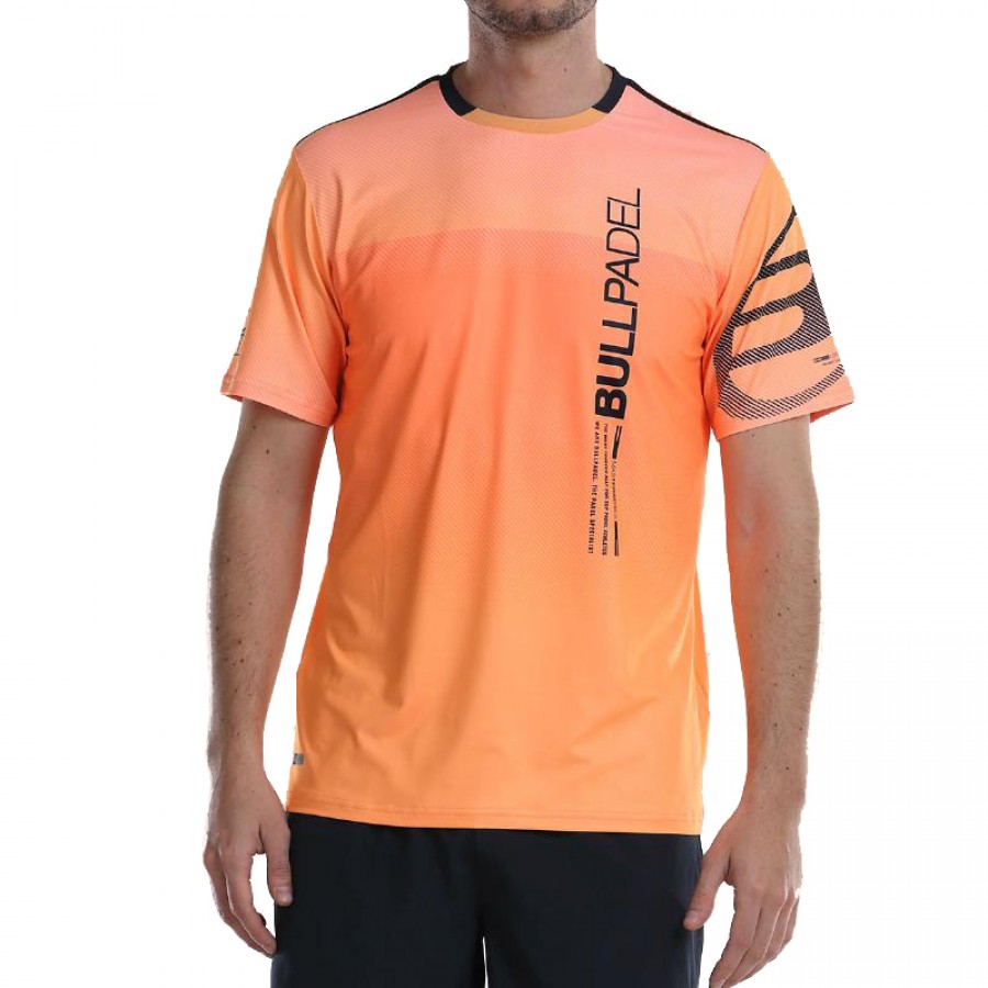 T-shirt Bullpadel Nauru Arancione PADELPOINT T-shirt Bullpadel Nauru Arancione